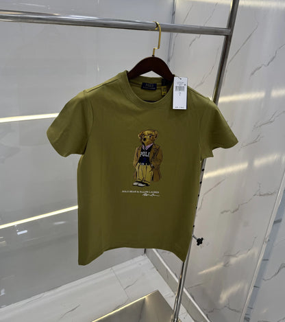 Ralph Laure n Olive Logo Work Premium T-Shirt
