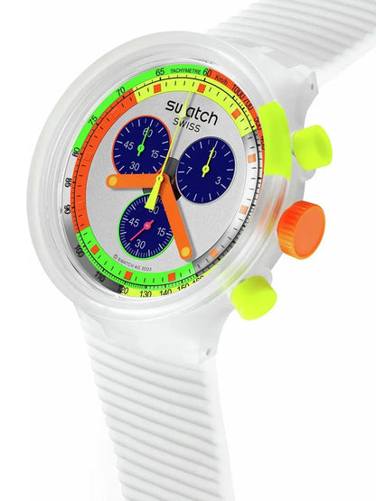 Swatch Neon Party To The Max Quartz Chronograph Unisex