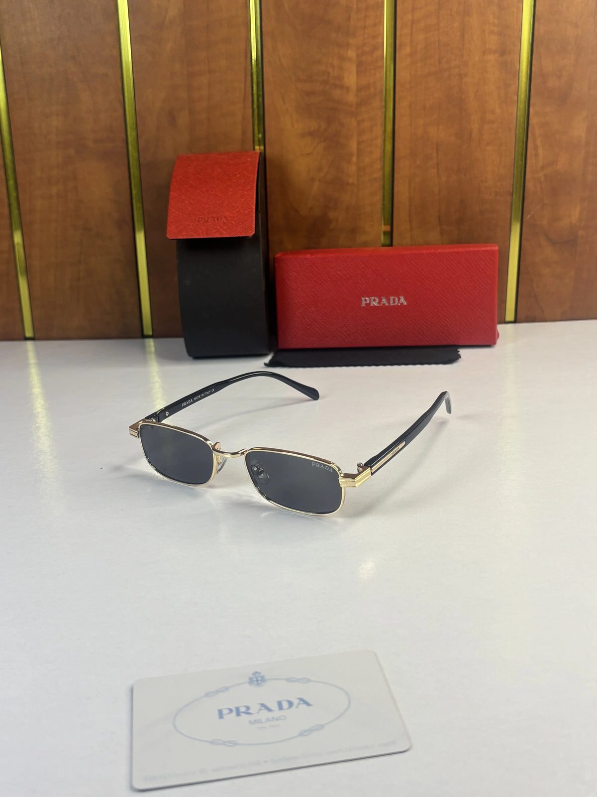 Prada 8213 Gold Black