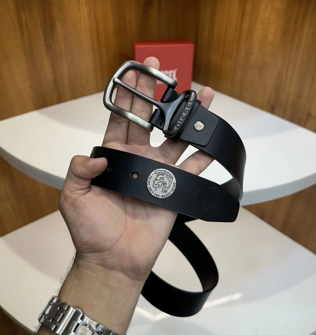 Diese l Premium Leather Imported Belt d50