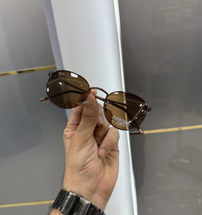RayBan All Brown Metal Premium Shades 2815