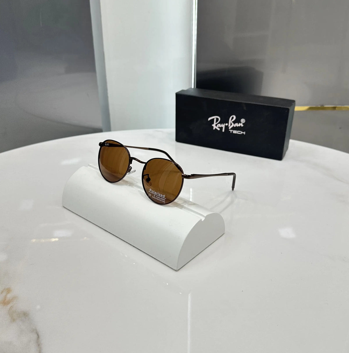 RayBan All Brown Metal Premium Shades 2815