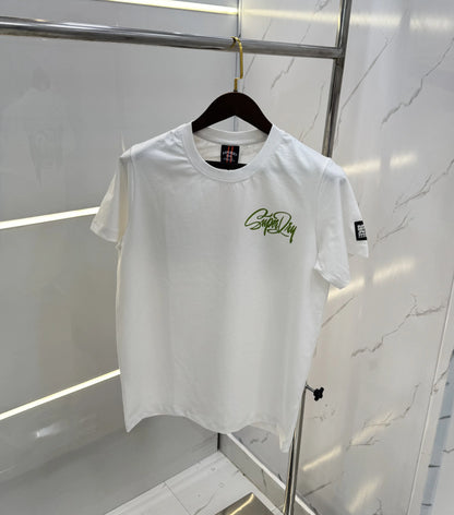 Superdr y White Logo Work Premium T-Shirt