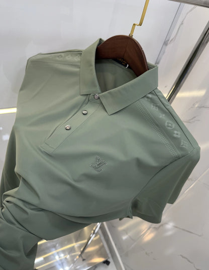 Louis Vuitto n Green Luxury Polo T-shirt