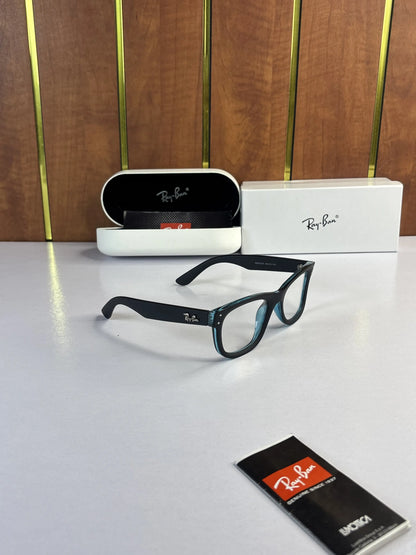 Rayban 0502 Matt Black Blue frame