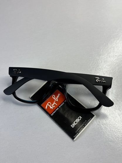 Rayban 0502 Matt Black Blue frame