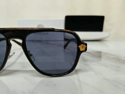 VERSACE 4108 BLACK GOLD LUXURY SHADES