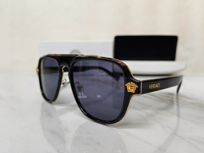 VERSACE 4108 BLACK GOLD LUXURY SHADES