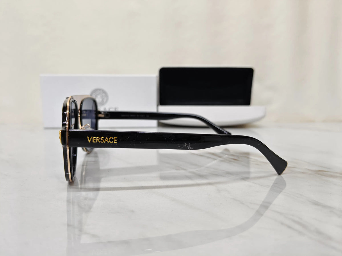 VERSACE 4108 BLACK GOLD LUXURY SHADES