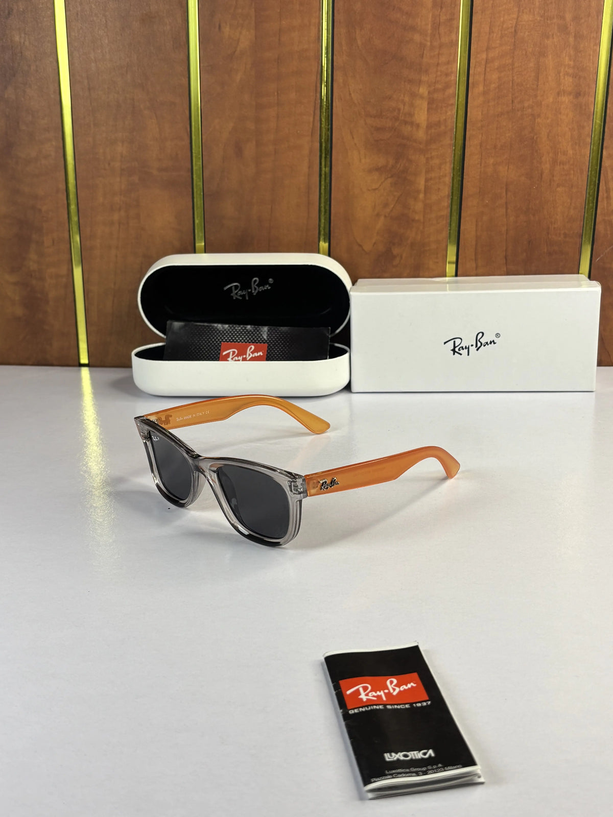 Rayban 0502 Orange Black