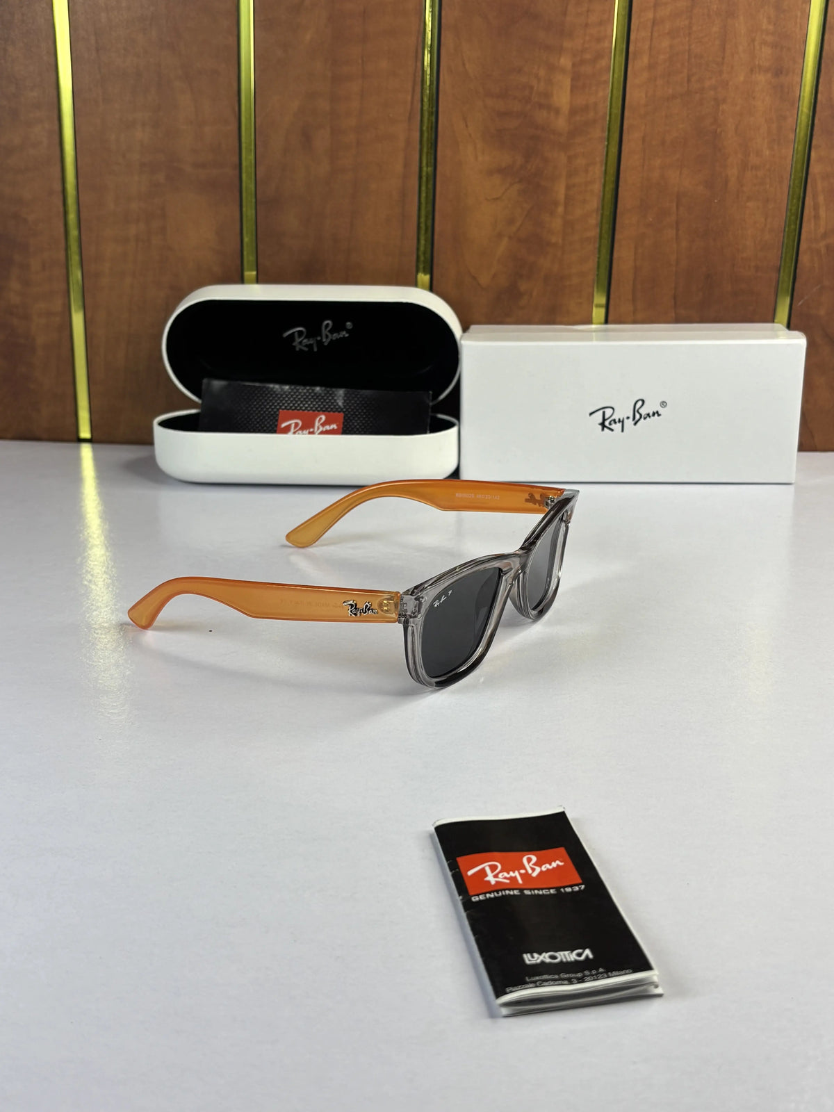 Rayban 0502 Orange Black