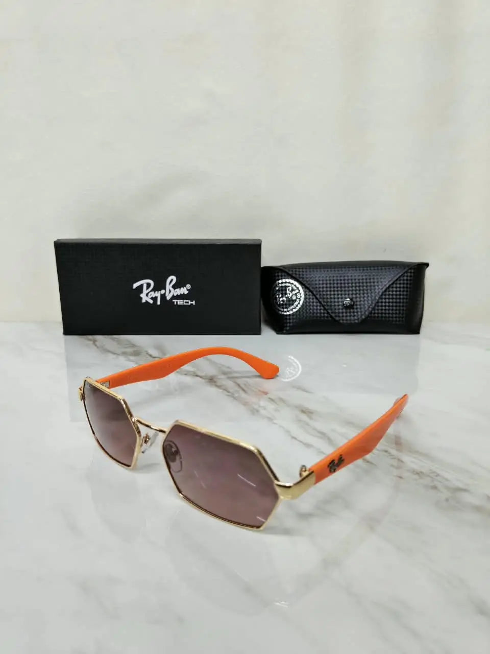 RAY BAN 1426  GOLD ORNAGE