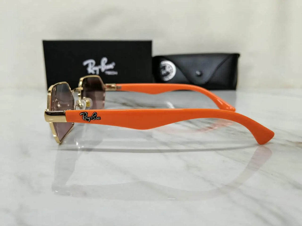 RAY BAN 1426  GOLD ORNAGE