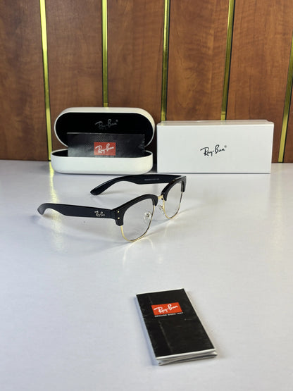 Rayban Clubmaster 0504 Gold Black Frame