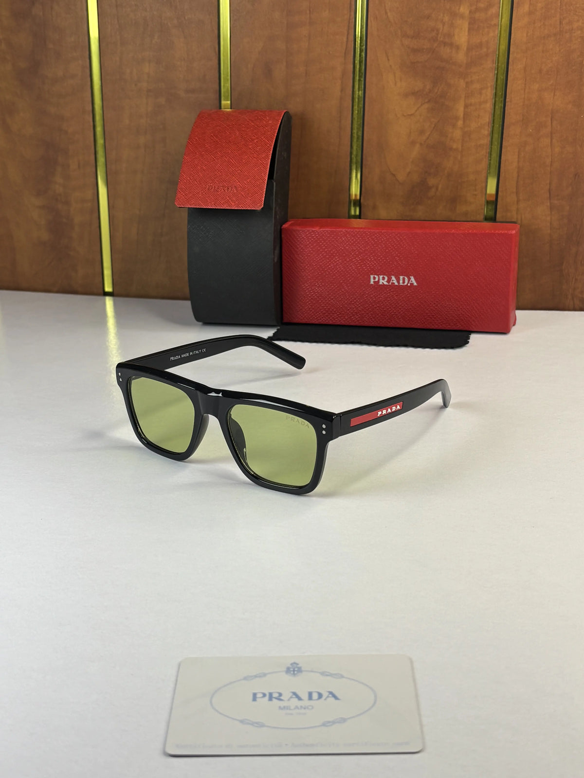 Prada 3835 Black Green 