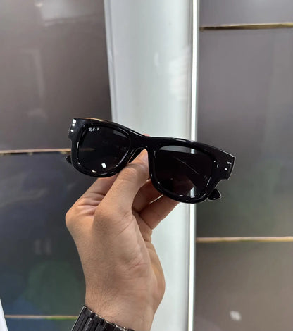 RAYBAN PUFFER BLACK SUNGLASSES