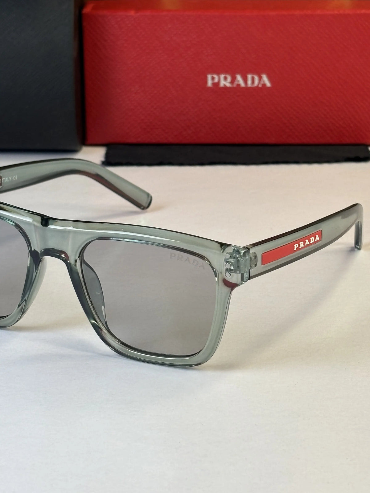 Prada 3835 Green Grey Shaded