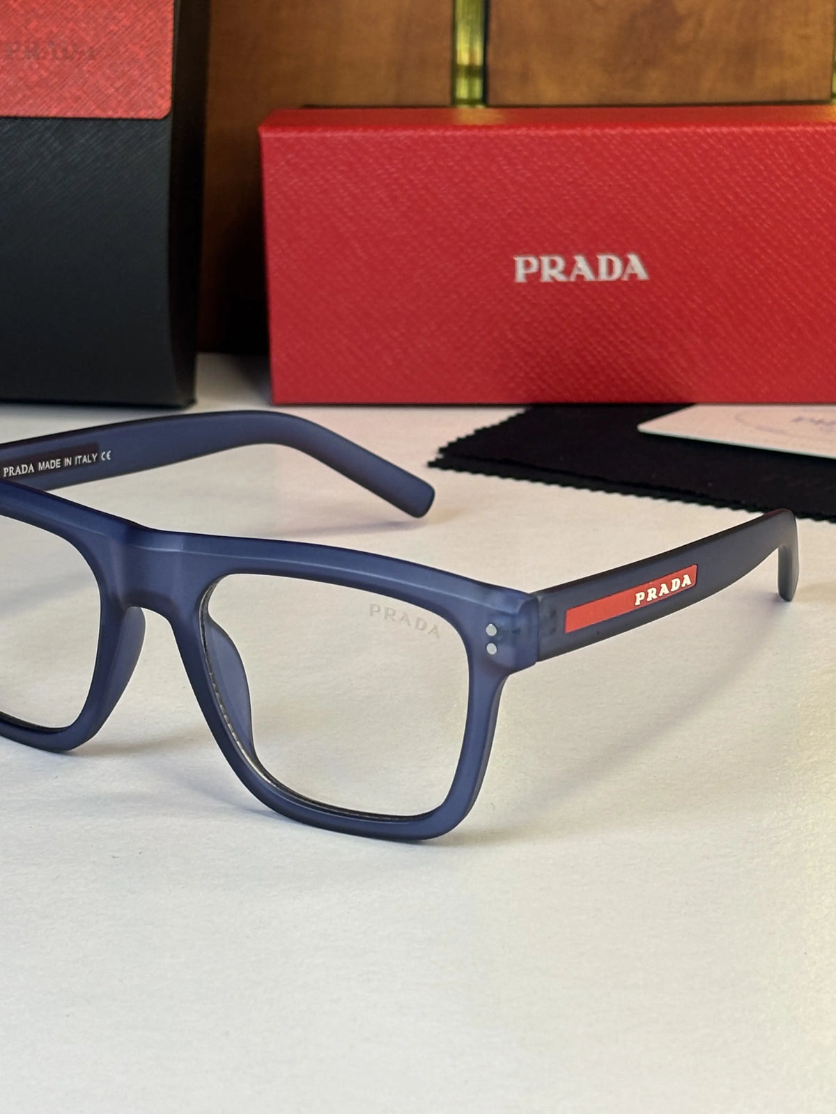 Prada 3835 Matt Blue plano