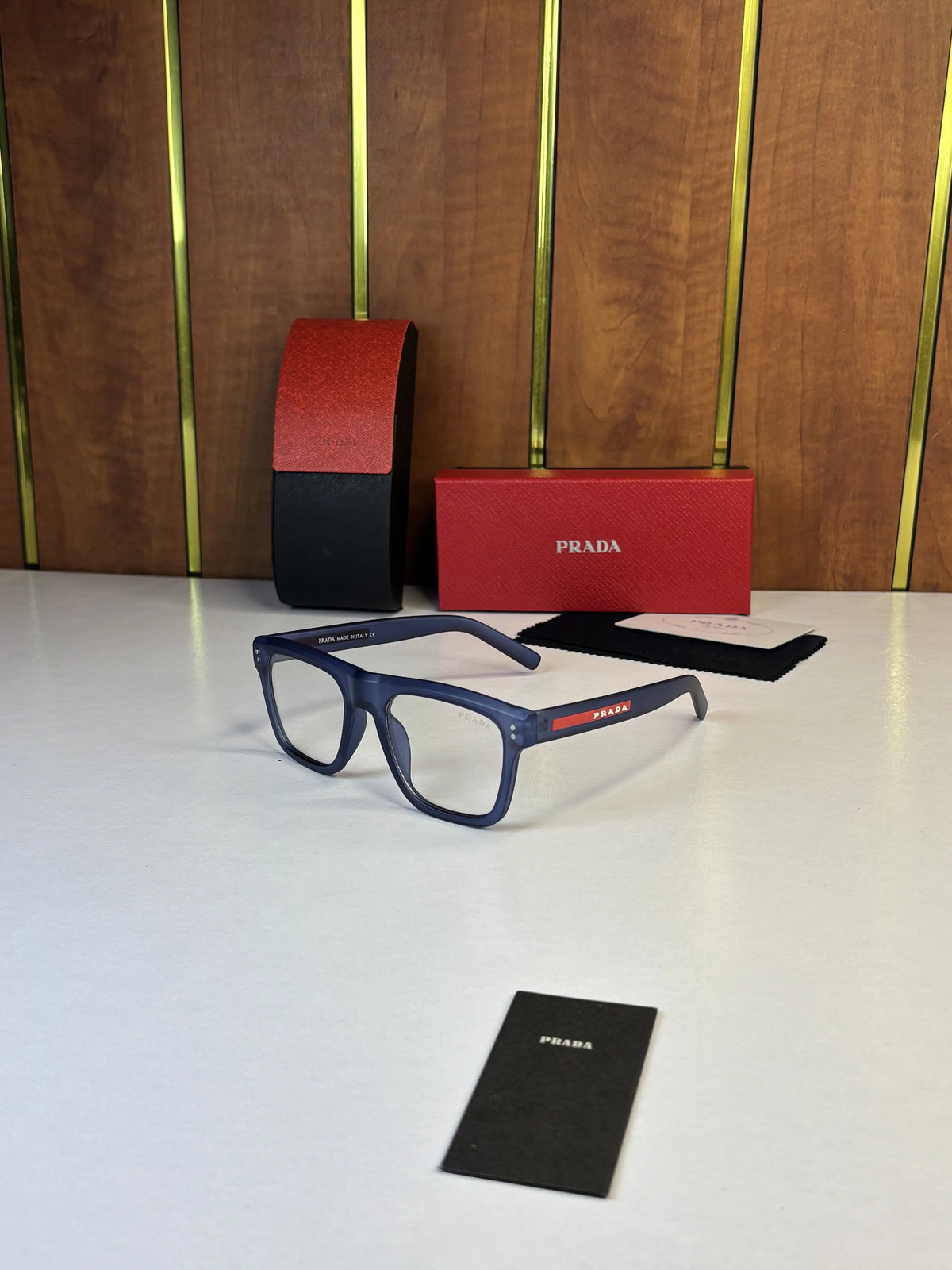 Prada 3835 Matt Blue plano