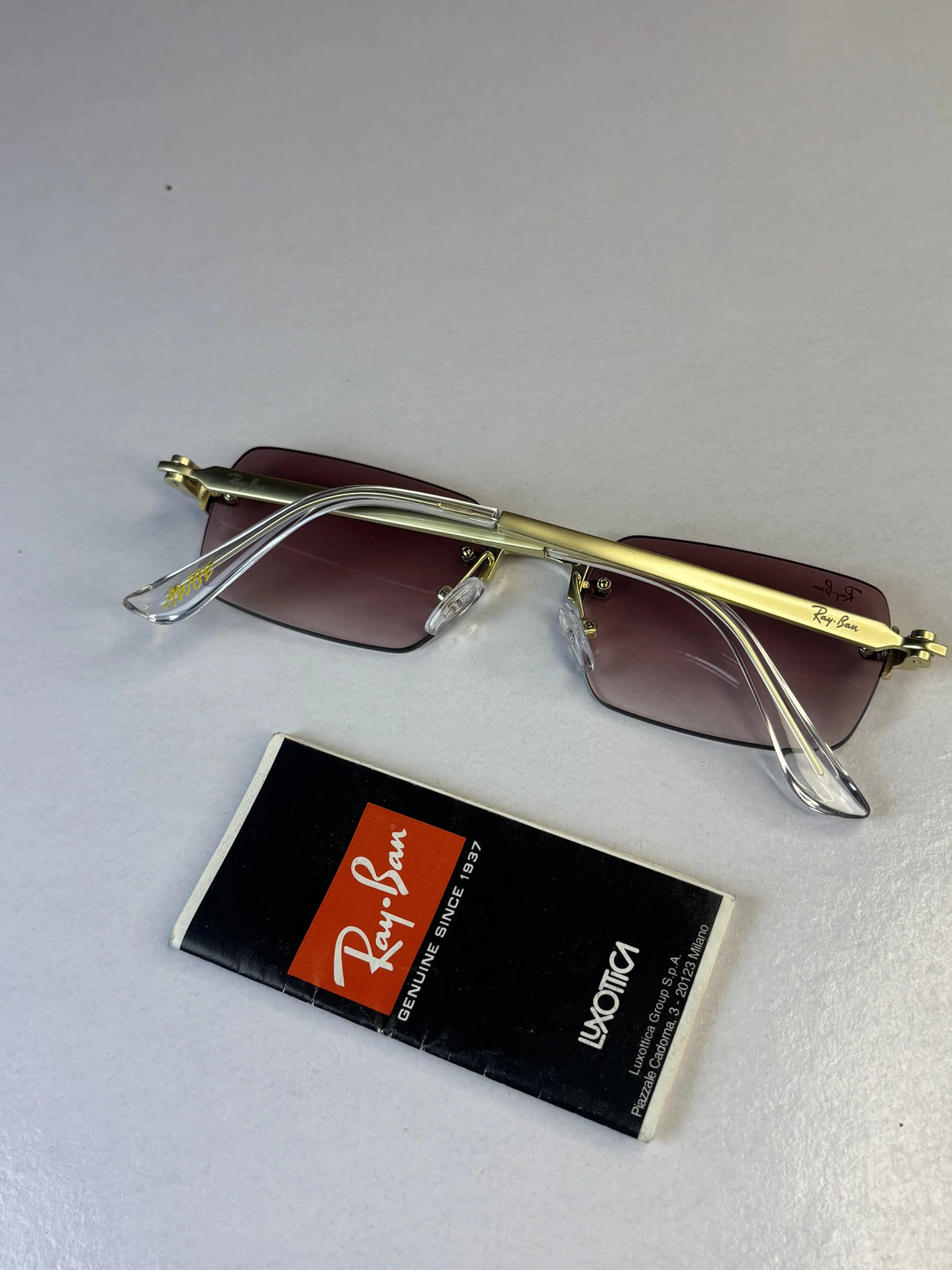 Rayban Rocky 888 Pink Gold