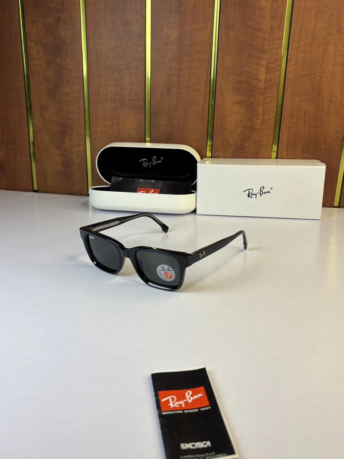 Rayban 7701 Black Green 