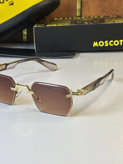 Moscot 66007 Gold Brown 