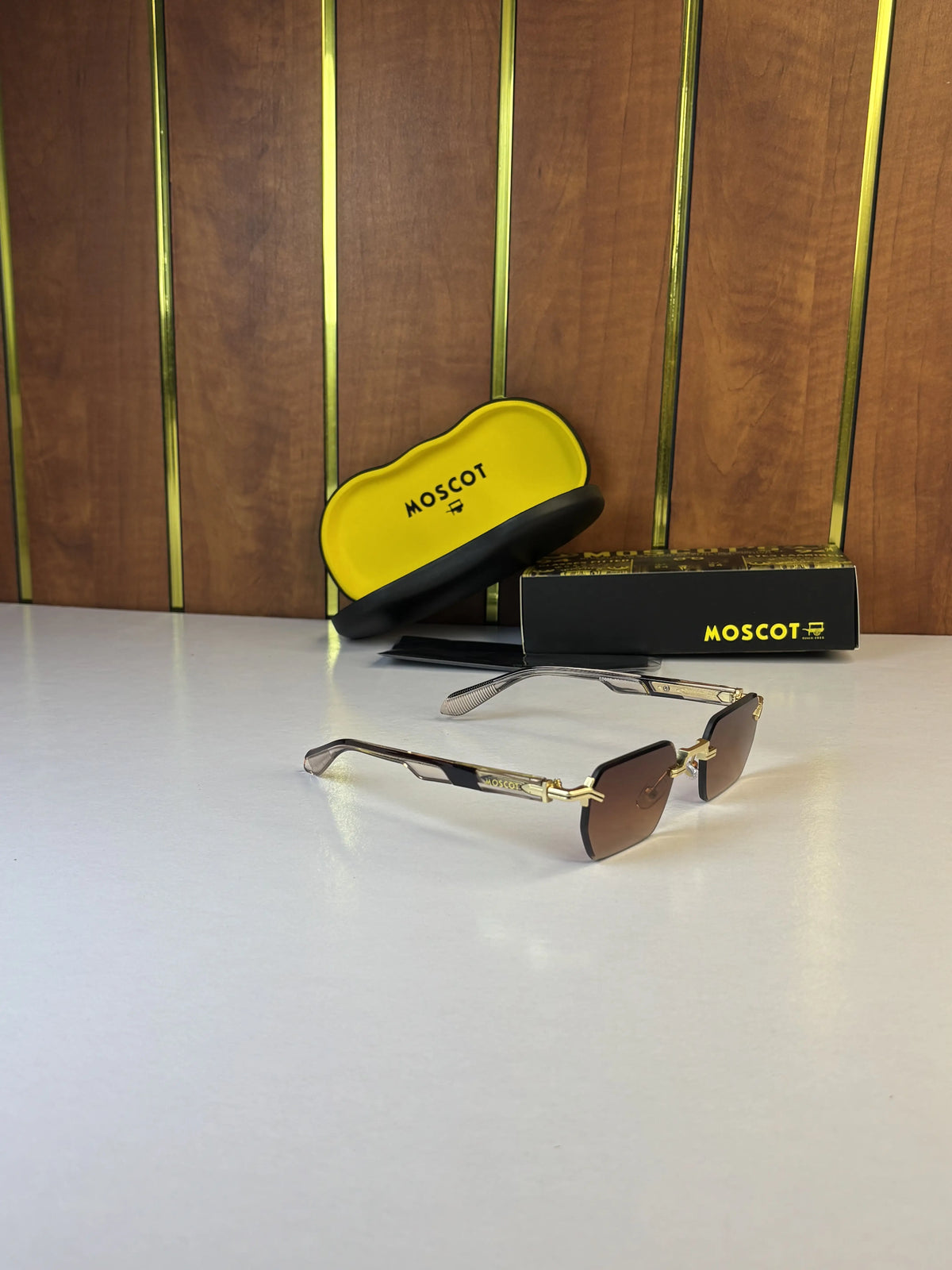 Moscot 66007 Gold Brown
