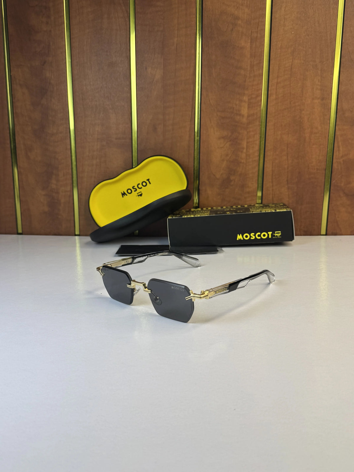 Moscot 66007 Gold Black