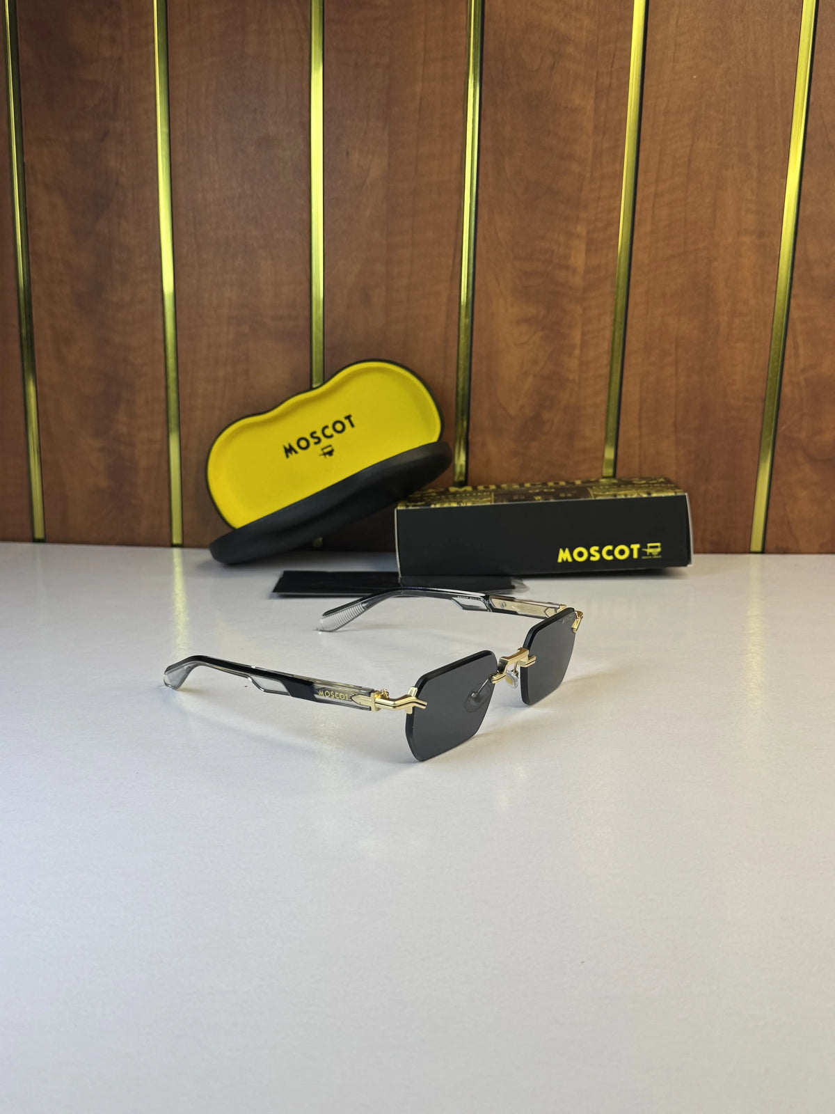 Moscot 66007 Gold Black